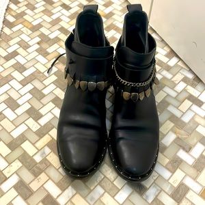 On Sale Freda Salvador Leather Star Boots size 7